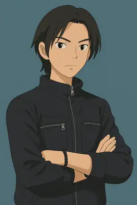 Transform this image into the style of Studio Ghibli animation.