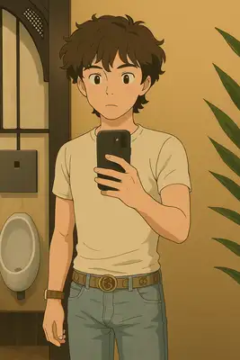 Transform this image into the style of Studio Ghibli animation.