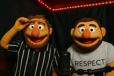 make my photo in a muppet show style